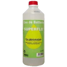 Image du produit Eau de batterie SUPERFLO 1 litre